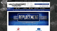 Desktop Screenshot of motorsportmonster.com